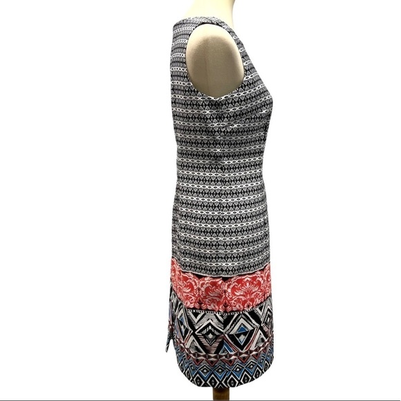 Mario Serrani Italy Printed Sleeveless Sheath Dress - Picture 12 of 16